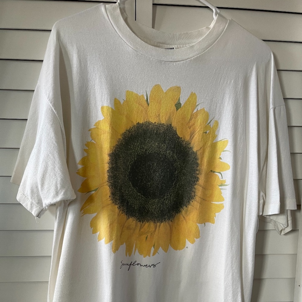 Vintage 1994 Sunflower T-shirt Size X-Large